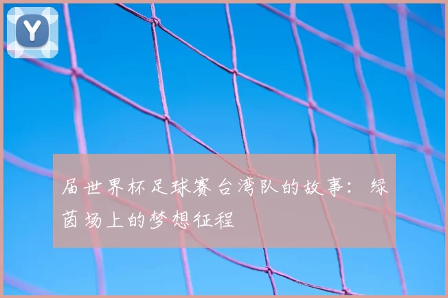 届世界杯足球赛台湾队的故事:绿茵场上的梦想征程
