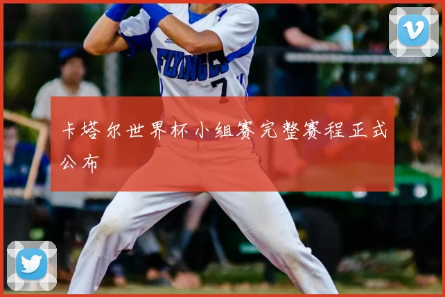 卡塔尔世界杯小组赛完整赛程正式公布